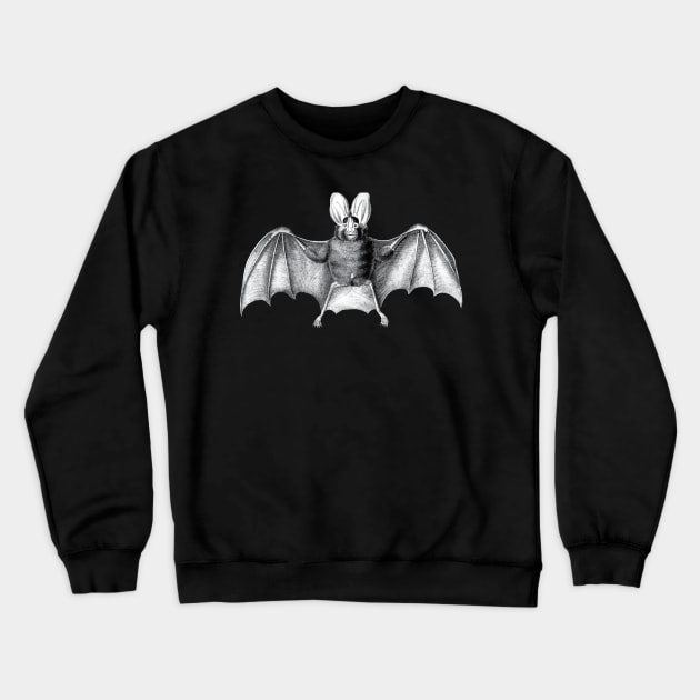 Bat Vintage Crewneck Sweatshirt by KC Happy Shop